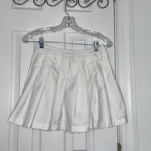 White Skater Skirt